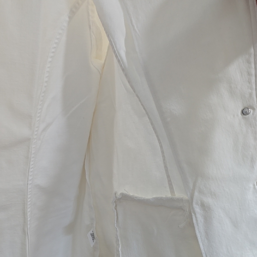 White Button-Up Jacket - Picture 9 of 11